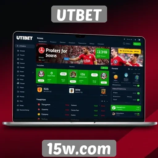 Visão geral da interface do usuário do UTBET